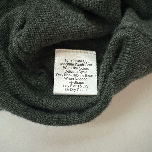 Jos. A. Bank Traveler 100% Merino Wool 1/4 Zip Pullover Sweater L/S Sz L Large - Picture 9 of 11